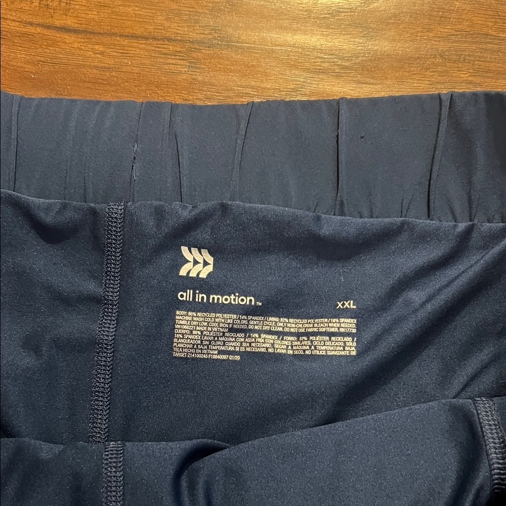 All In Motion Navy Blue Athletic Skort - Picture 4 of 6